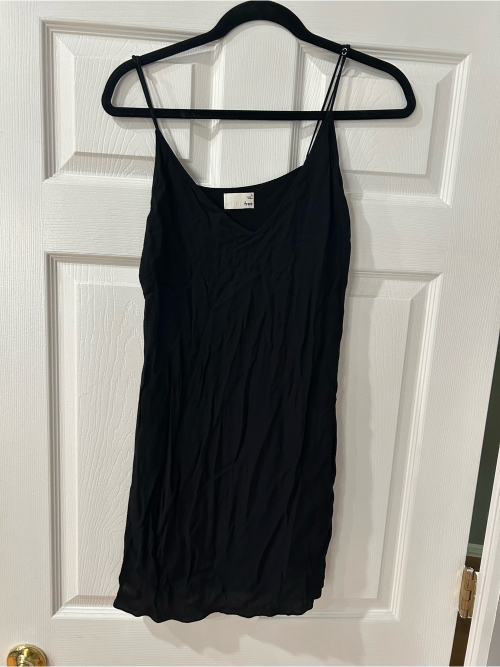 Wilfred Black Slip Camisole Dress